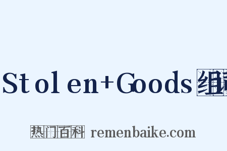 Stolen+Goods组词是什么意思的图片